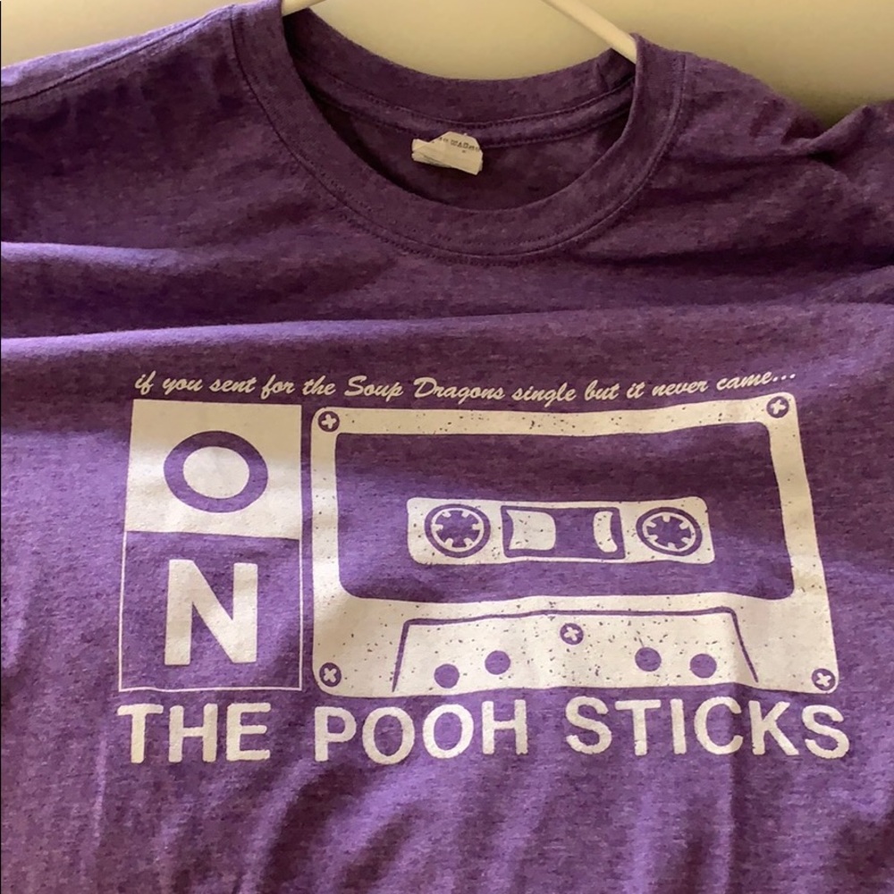 The Pooh Sticks optic nerve promotional T-shirt